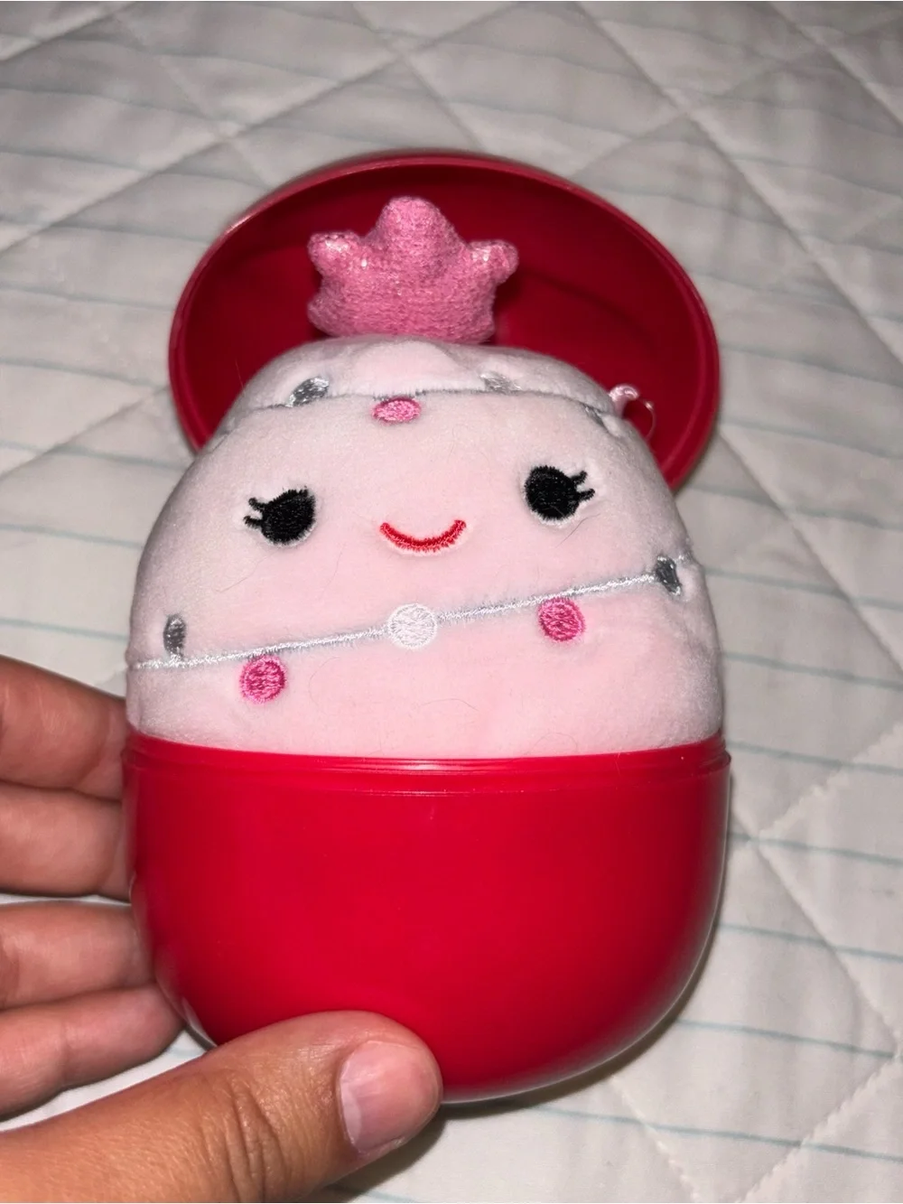 Squishmallows “Garnet” Christmas Tree Plush